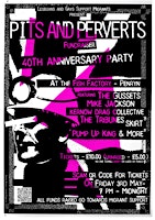 Hauptbild für Pits and Perverts 40th Anniversary Party