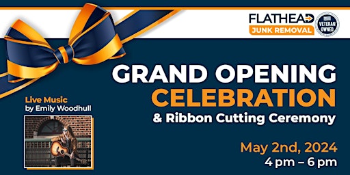 Imagem principal do evento Flathead Junk Removal Grand Opening & Ribbon Cutting Celebration
