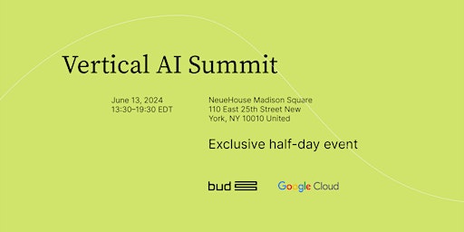 Vertical AI Summit New York primary image