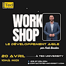 WORKSHOP Le Développement Agile : Transformer vos Projets en Succès!