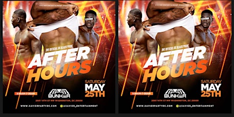 DC BLACK PRIDE OFFICIAL AFTER HOURS primary image