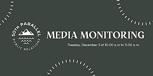 Imagen principal de PR Workshop: Media Monitoring