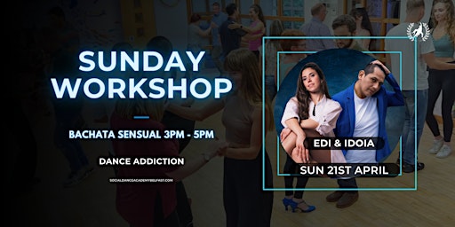 Imagem principal do evento Sunday Workshop: Bachata Sensual with Edi & Idoia