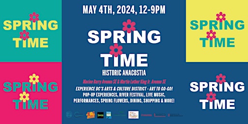 Hauptbild für SpringTime - Celebrating DC's Arts & Culture District in Historic Anacostia