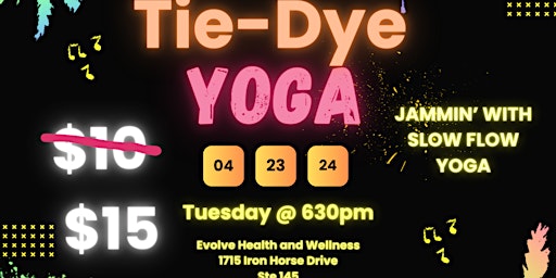 Imagem principal do evento Tie-Dye Yoga