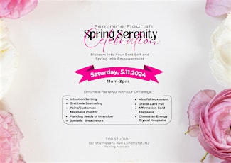 Feminine Flourish - A Spring Serenity Celebration