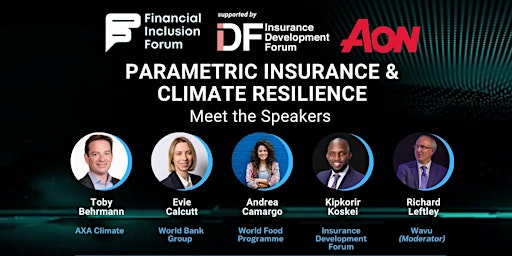 Imagem principal do evento Parametric Insurance & Climate Resilience