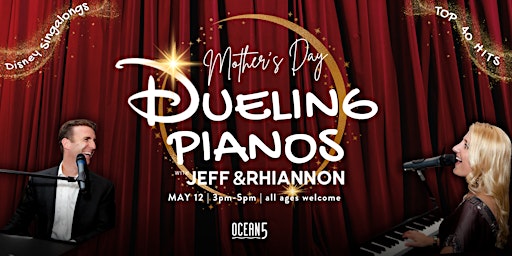 Primaire afbeelding van Mother's Day Family Dueling Pianos Live Show!