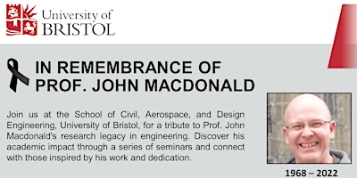 In Remembrance of Prof. John Macdonald primary image
