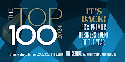 Image principale de BC Business - Top 100 Event