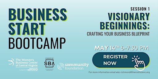 Visionary Beginnings: Crafting Your Business Blueprint primary image