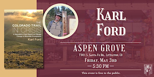 Imagem principal do evento Karl Ford Live at Tattered Cover Aspen Grove