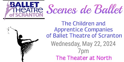 Imagem principal do evento "Scenes de Ballet" Children's Company Ballet Production