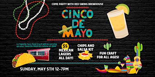 Red Swing Brewhouse Cinco De Mayo Party primary image