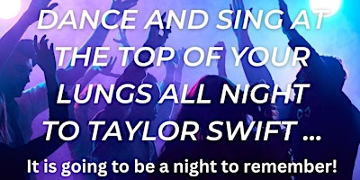 Imagem principal do evento Taylor Swift Dance Party - WIN 2 TICKETS TO HER CONCERT