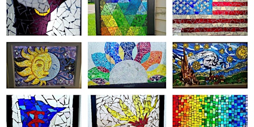 Imagem principal do evento Design Your Own Stained Glass Mosaic