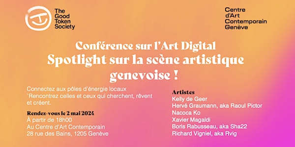 Conférence sur l'Art Digital : Spotlight sur la scène artistique genevoise