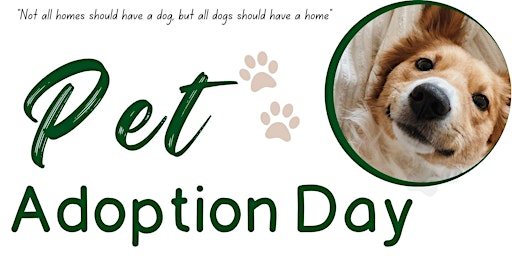 Imagem principal do evento Pet Adoption Day