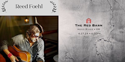 Imagem principal do evento Reed Foehl at The Red Barn
