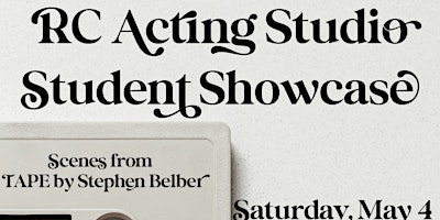 Imagem principal do evento Student Showcase- RC Acting Studio