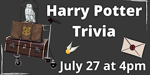 Trivia- Harry Potter (Adult Program) primary image
