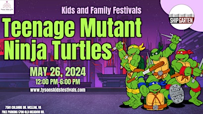 Teenage Mutant Ninja Turtles Host Kids and Family Festival