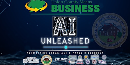 Union County Means Business: AI Unleashed - Networking Breakfast & Panel  primärbild