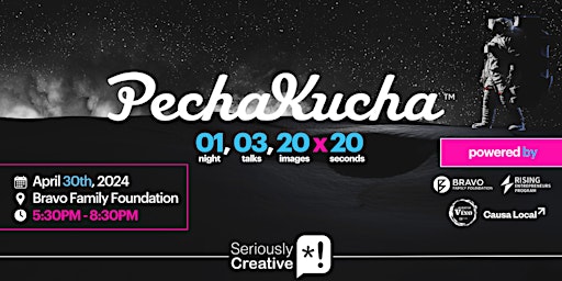 Primaire afbeelding van Pecha Kucha Night #48 at MAYA by SeriouslyCreative