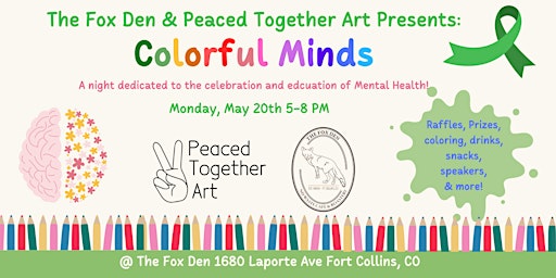 Colorful Minds - Mental Health & Adult Coloring primary image