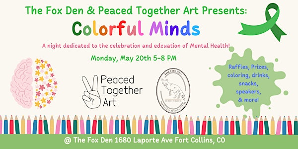 Colorful Minds - Mental Health & Adult Coloring