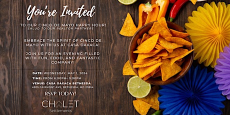 Come Join Us For Cinco de Mayo!