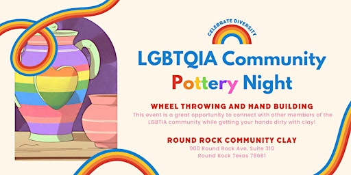 Primaire afbeelding van LGBTQIA Community Pottery night