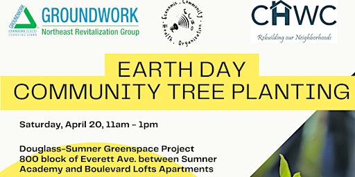 Imagem principal do evento Earth Day Community Tree Planting