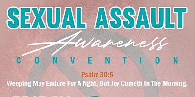 Imagem principal do evento Sexual assault awareness convention