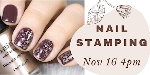 Nail Stamping (Adult Program) primary image