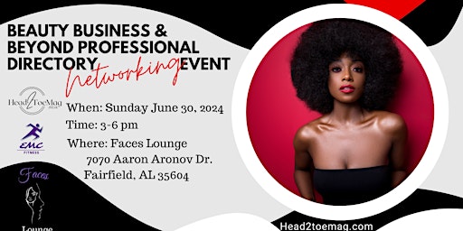 Image principale de Beauty Business and Beyond Professional Directory Networking Event