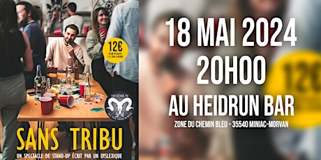 Pierre-Nicolas "Sans Tribu" au Heidrun Bar - 18 Mai 2024