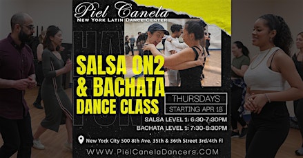 Bachata Dance Class, Level 1 Beginner