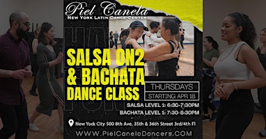 Imagem principal de Bachata Dance Class, Level 1 Beginner