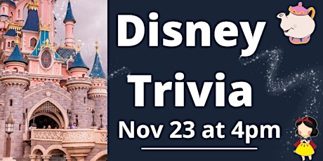 Trivia- Disney (Adult Program)