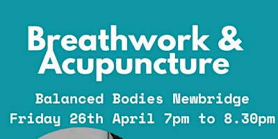 Imagem principal do evento Breathwork and Acupuncture Workshop