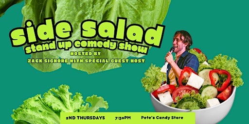 Imagem principal do evento Side Salad Comedy! Thursday, 5/9
