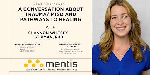 A Conversation about Trauma/PTSD and Pathways to Healing primary image