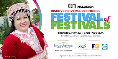 Discover Diverse Des Moines, Festival of Festivals primary image