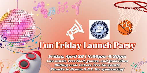 Primaire afbeelding van Fun Friday Launch Party!