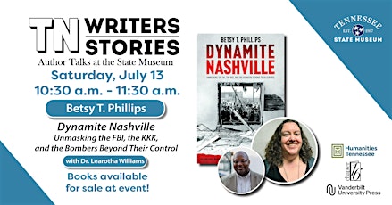 Primaire afbeelding van TN Writers TN Stories: Dynamite Nashville by Betsy Phillips