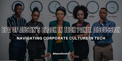Primaire afbeelding van Navigating Corporate Culture: Empowering Black Professionals in Tech