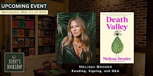 Author Event! Melissa Broder presents DEATH VALLEY primary image