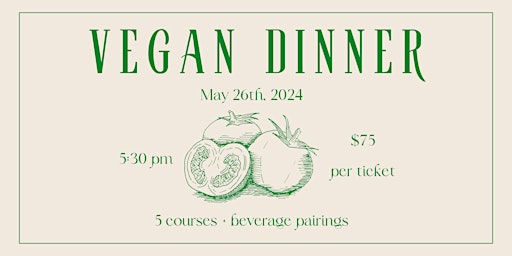 Imagem principal do evento Vegan Dinner at San Chez Bistro