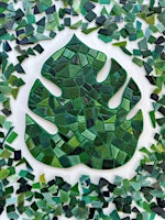 Monstera Leaf Mosaic Class at The Vineyard at Hershey primary image